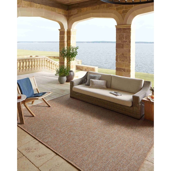 Merrick MER-01 Oatmeal/Sunrise Rug